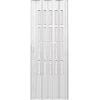 Porte accordéon pliante intérieure en kit – Verre PVC effet Niagara – Dimensions 82x210 cm – Montage rapide et facile – Pinto