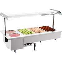 Drop-in bain-marie avec bols 3/1 - Combisteel