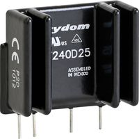 Crydom Relais à semi-conducteurs PFE380D25 25 A Tension de contact (max.): 530 V/AC à commutation au zéro de tension 1