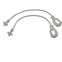 Jeu de 2 cables de porte (32X1853) Accessoires et entretien ARISTON HOTPOINT, BAUMATIC, BELLING, BERNSTEIN, BLANCO, BLOMBERG, BRANDT, BRU, CREDA, CRYSTAL, DE DIETRICH, DIPLOMAT, DOMEOS, ELEKTRA-BREGEN