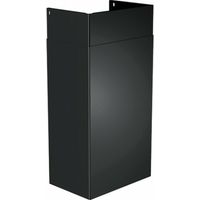 Mepamsa Verlängerungsrohr schwarz 55 cm für Dunstabzugshaube
