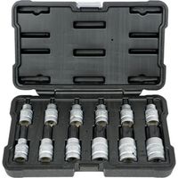 JBM 54154 Set di inserti torx 1/2" 12 Pz.