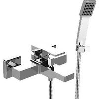 MISCELATORE MONOCOMANDO VASCA CON ACCESSORI REBEL Misura: Cromo