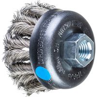 PFERD TOOLS Spazzola a tazza COMBITWIST TBG Ø 65 mm M14 filo in acciaio inox Ø 0,35 per smerigliatrice angolare POS TBG