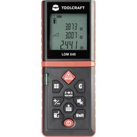 Télémètre laser TOOLCRAFT LDM X40 Plage de mesure (max.) (détails) 40 m X904191