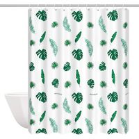 Duschvorhang – 180 x 200 cm – Wasserdicht – Schimmelresistent – Waschmaschinengeeignet