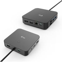 I-Tec USB-C HDMI Dual DP Docking Station with Power Delivery 100 W