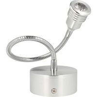 Applique Faretto Lampada Led Da Parete Muro Flessibile Bianco Caldo 1W 220V