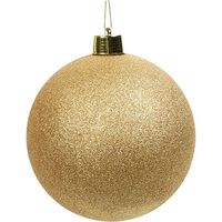 Maxi Pallina di Natale XL Oro Glitter