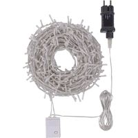 Guirlande lumineuse LED 30 m 6 cm StarFall lumière chaude