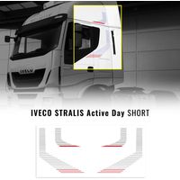 Kit Decorazione Iveco Stralis - Modello: CABINA CORTA
