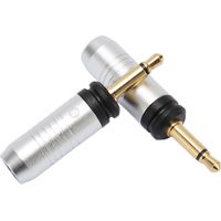 Vergoldeter 3,5-mm-Lötstecker, Mono-Stecker für Focal-Kopfhörer, langlebiger Ersatz.