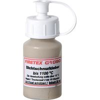 Firetex C1090 Colle pour ficelle d'EtanchEitE jusqu'à 1000°C, bouteille LDPE 100ml