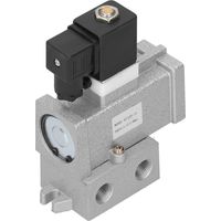 Électrovanne 2/3 voies G1/2" en aluminium, coupure 2 positions, modèle K23JD-15AC220V