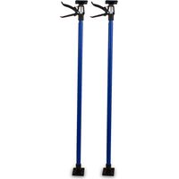 Bituxx 2x Schnellspannstütze Deckenstütze Einhandstütze Montagestütze 115-290 cm (1 Paar)