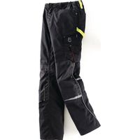 Bundhose Terrax Workwear Gr.50 schwarz/limette TERRAX