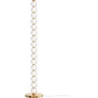 Maytoni Amulet Lampada da terra moderna in vetro oro 3000K 1550lm paralume in vetro