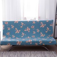 Housse de futon extensible sans accoudoirs, protection meubles futon, pour canapé-lit