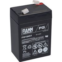 Fiamm Blei-Akku FG10451 Pb 6V / 4,5Ah Faston 4,8mm