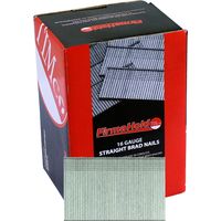 TIMco FirmaHold Straight 16g x 50mm Galv Brad Nail No Gas Qty 2000