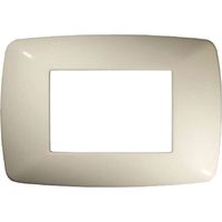 PLACCA COLORE BIANCO 'BRIO' 3 posti - 3203/WH