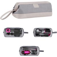 Étui de transport et de rangement pour sèche-cheveux Dyson Supersonic, styler Dyson Airwrap et lisseur Dyson (gris clair)