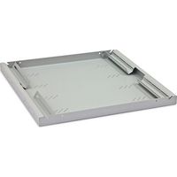 Triton Estante para rack de 19 pulgadas gris claro robusto