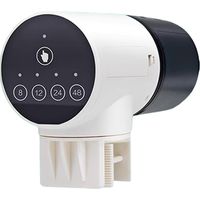 Distributeur Automatique de Nourriture pour Poissons, Distributeur Automatique de Nourriture pour Poissons,Distributeur de Nourriture pour réservoir d'alimentation de précision - Minuterie de