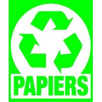 PROVOST - Signalisation de tri du papier PVC - Format A4 - Provost