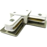 Giunto a L Connettore Per Binario Dei Faretti Led A Binario Modello L Colore Bianco Per Monofase