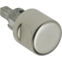 Pomo hekna mini metall system 24 zamak mate niquelado