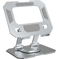 Supporto magnetico per computer, supporto pieghevole in alluminio adatto per l'uso in ufficio, supporto universale per tablet e laptop