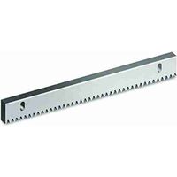 Roger - GA551 CREMAGLIERA ACCIAIO ZINCATO - MOD 4. 30X12X1000 +DISTANZIALI E VITI
