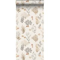 papier peint le monde sous-marin beige - Sanders & Sanders