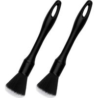 Stück Autoreinigungsbürste 22 cm, Autopflege, Autopflegebürste, Reinigungsbürste, Autopflegebürste, Autopflegebürsten (Schwarz)