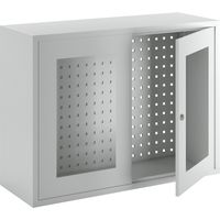Pavoy, Armoire murale, hauteur 600 mm, avec porte/-s vitrée/-s