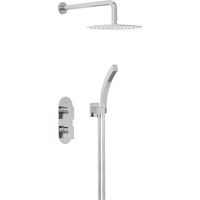 Bristan Frammento Chrome Concealed Shower + Fixed Head FRAMMENTO SHWR PK2