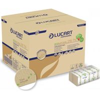 Serviettes intercalées et décorées 24x16cm - Lot de 2 colis de 6000 - Lucart Novatissue Sas