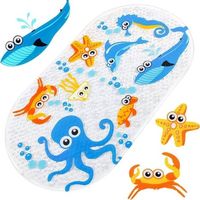 Tapis de bain antidérapant, tapis de douche, tapis de bain, tapis de bain antidérapant pour bébé et enfant Label