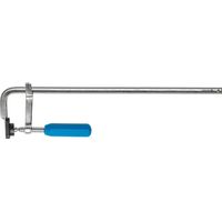 Högert Technik - Abrazaderas de carpintero forjadas - Abrazadera 600x120mm - Riel de acero - Placa de presión móvil