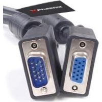 Câble - prolongateur - adaptateur vga phoenix mâle femelle 5m noir
