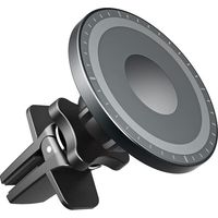 Support magnétique pour voiture Magsafe – 20 aimants puissants, rotation à 360°, compatible iPhone 14/13/12 Pro Max Mini