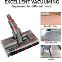 Pièces de rechange pour aspirateur Dyson Omni-Glide SV19/SV21 : tête de brosse à rouleau souple double rouleau