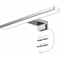 LED Lampes Miroir Salle de Bain 5W 500 Lumens,Luminaire Salle de Bain 30cm Blanc Froid 6000K,Applique Murale Salle de Bain étanche IP44 pour Miroir,pas D'éclairage de Meuble Scintillant