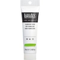 Peinture Acrylique en tube vert fluo 59ml - Liquitex Heavy Body