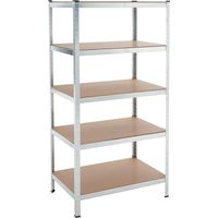 Steckregal Werkstattregal Kellerregal Schwerlastregal Metallregal Lagerregal Verzinkt / 180x90x60cm 875kg