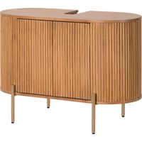 Waschbeckenunterschrank Mango 85x40x60 natur lackiert BARCELONA 550