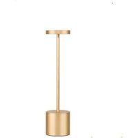 Lampe de table sans fil rechargeable, Lampe exterieur LED sans fil portable, Lampe Chevet Intensité Variable à 3 Niveaux de Luminosité pour Buffet/Restaurant/Chambre à Coucher 1800mah