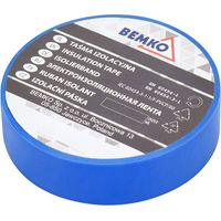 Ruban isolant bleu - PVC 19mm x 20m - Épaisseur 0,13mm - Haute qualité