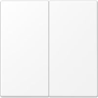 enjoliveur - double doigt - ls - blanc mat - jung ls995wwm